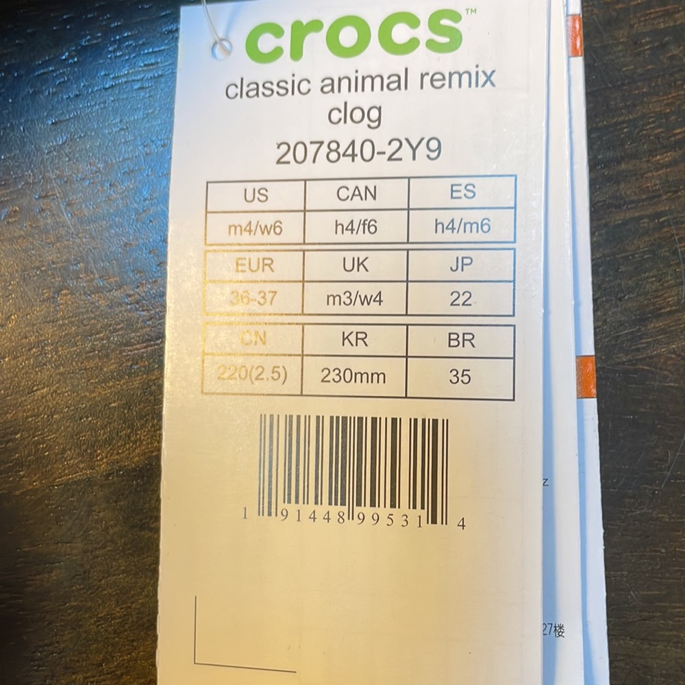 Crocs classic animal remix clogs - Picture 5 of 5